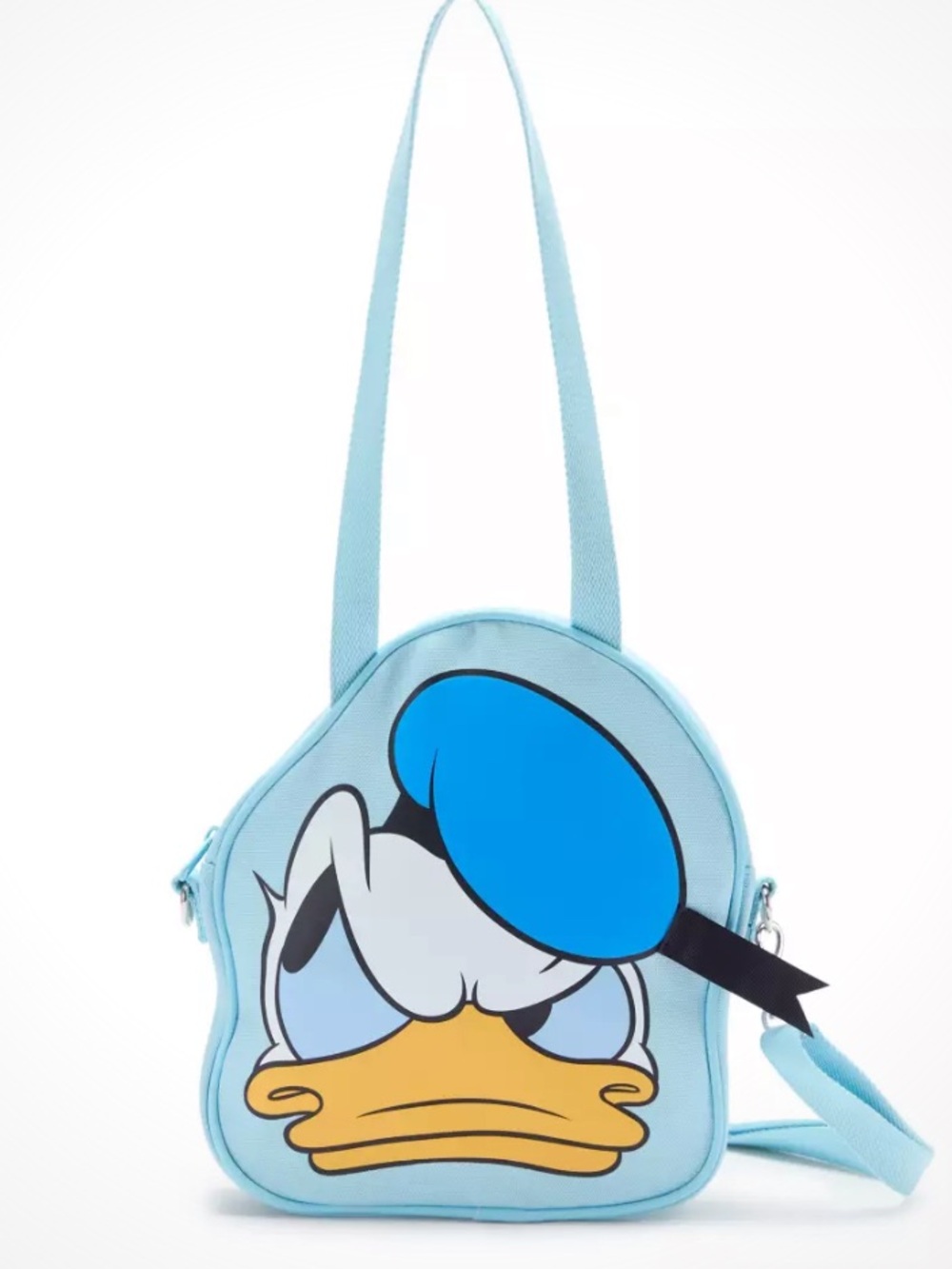 2026 Disney Parks Donald Duck Character Mini Tote Bag w/ Crossbody Strap NWT